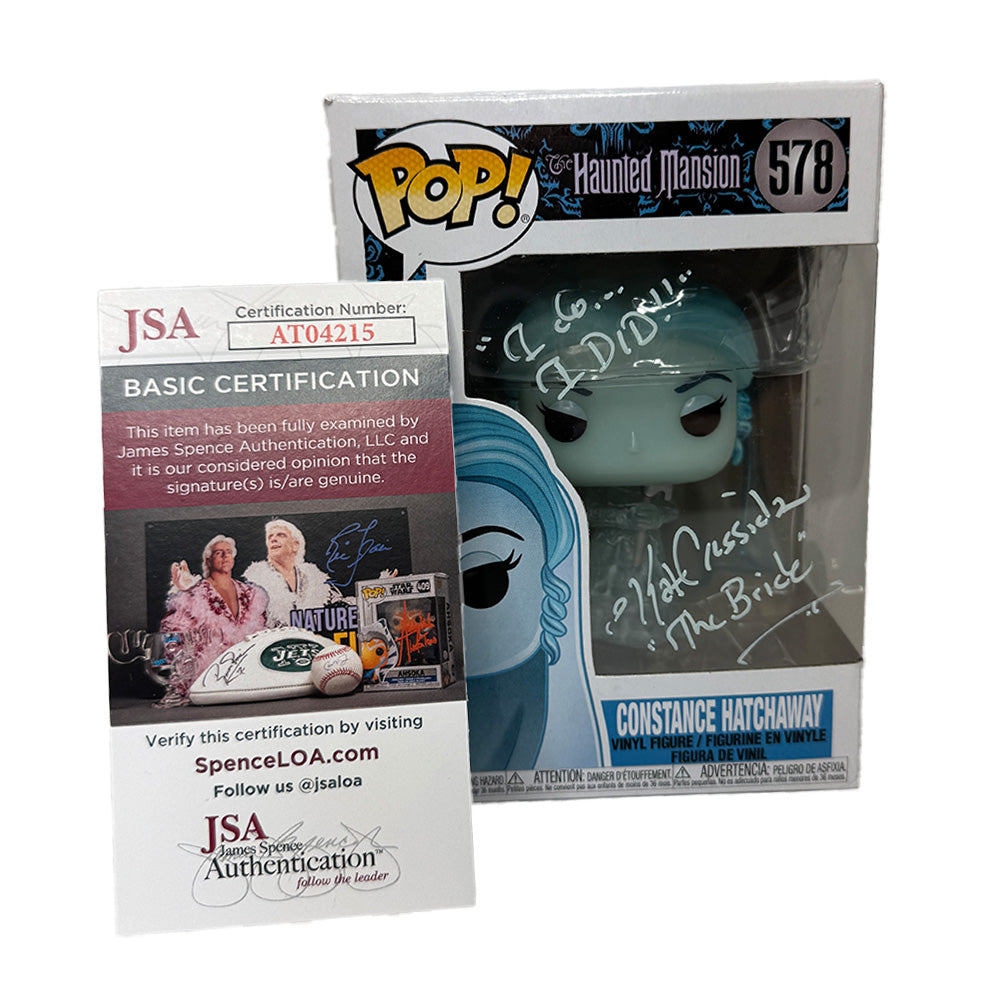 Constance Hatchaway Disney The Haunted Mansion #578 Autographed Pop Vinyl