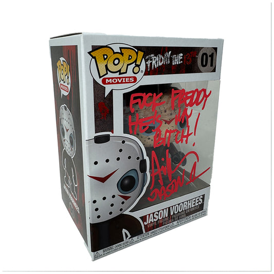 Jason Voorhees Friday The 13th #01 Autographed Pop Vinyl