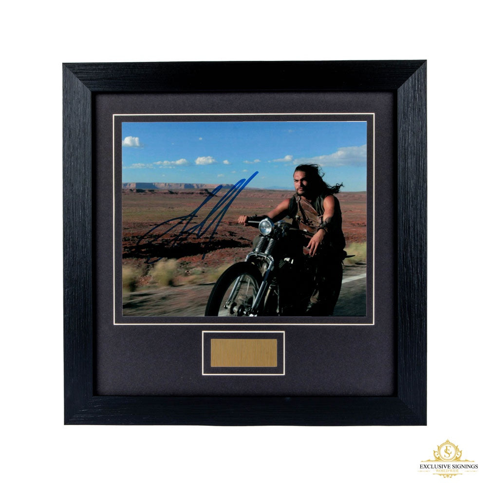Jason Momoa Road to Paloma Signed Framed Photo