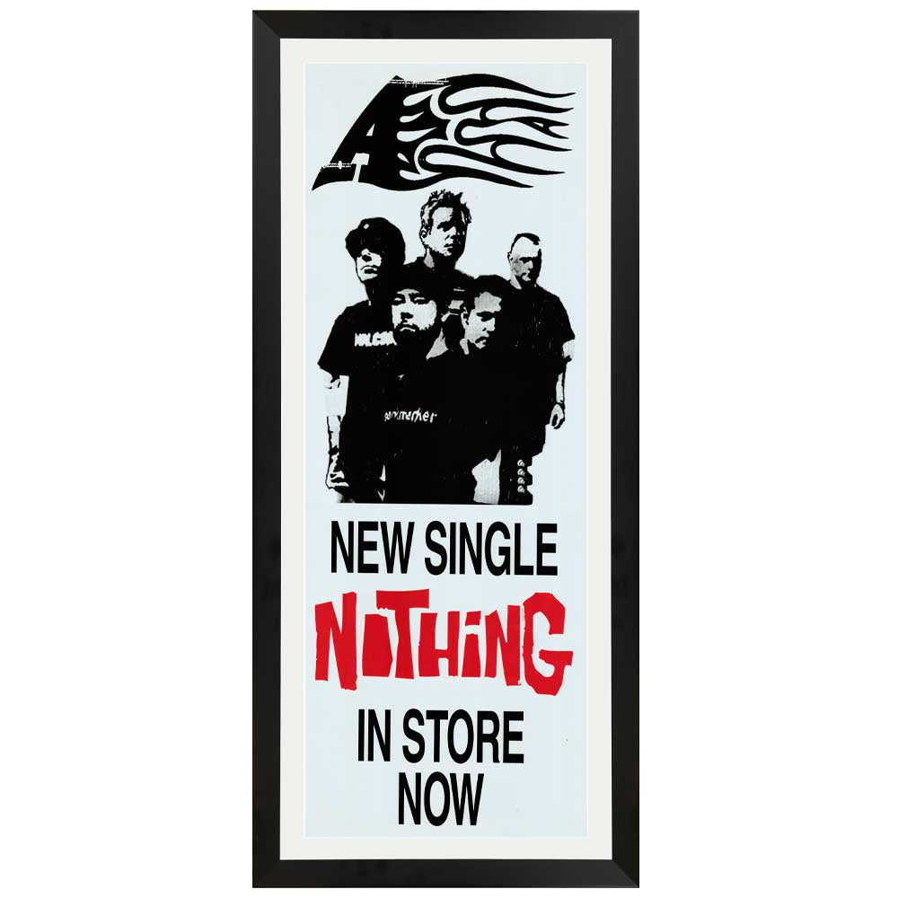 A - Nothing Vintage Daybill Poster Framed