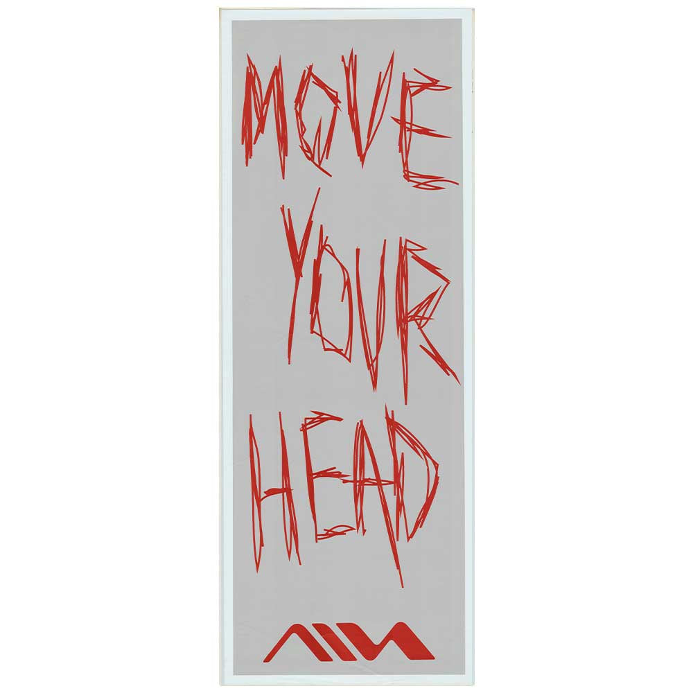 Aiwa - Move Your Head Promotional Vintage Daybill Poster Unframed