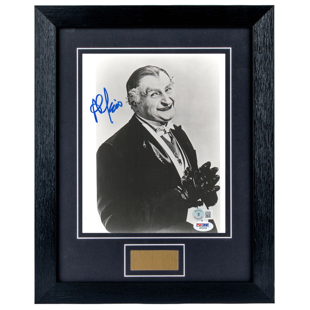 Al Lewis Personally Signed The Munsters 8 x 10 Photograph Framed