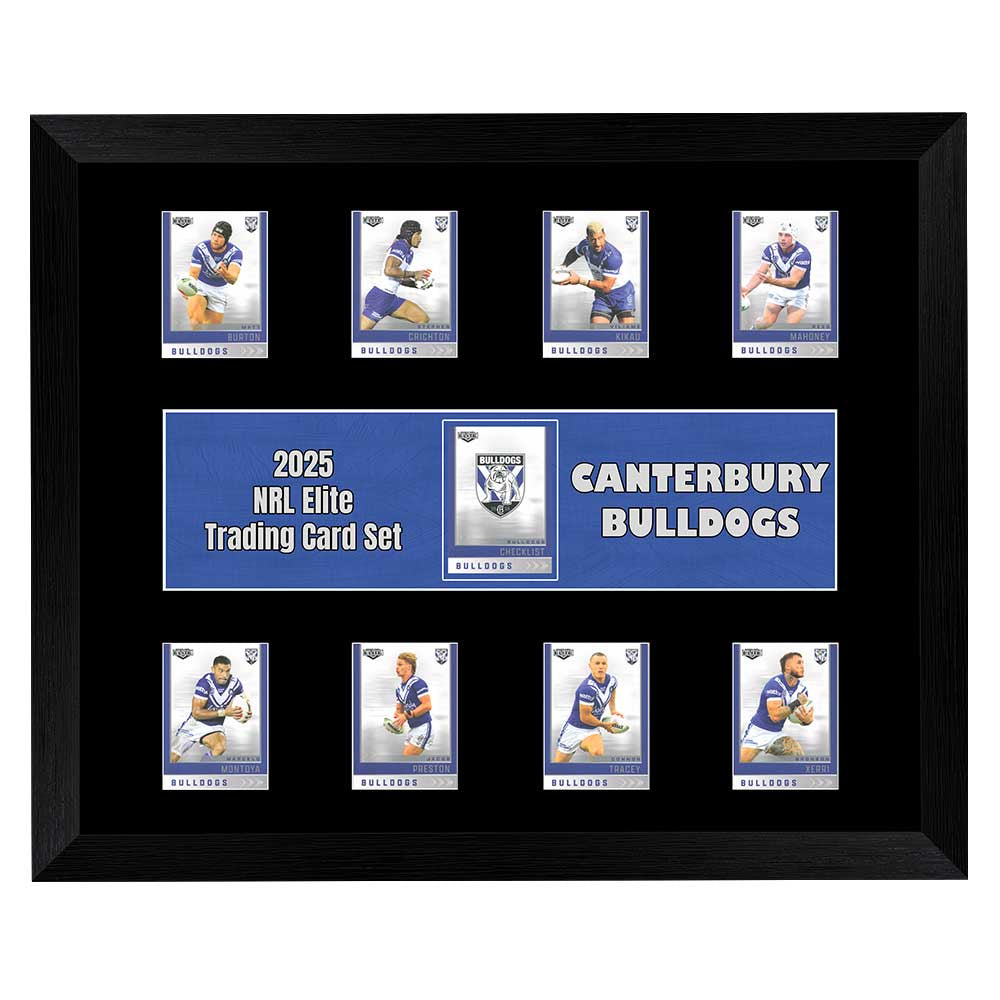 Canterbury Bulldogs 2025 Elite Trading Card Frame