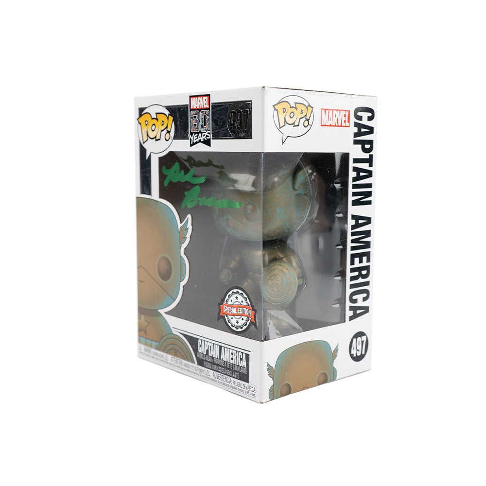 Reb Brown Captain America #497 Autographed Pop Vinyl
