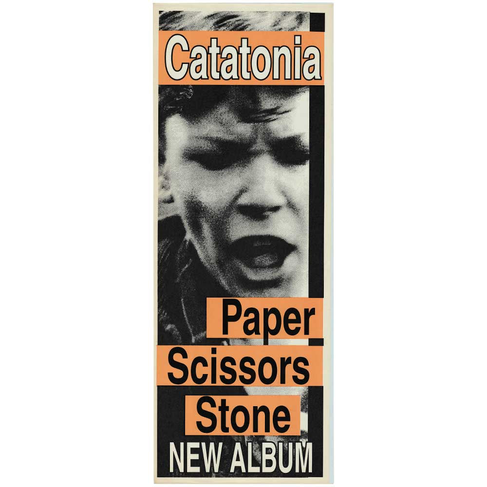 Catatonia - Paper Scissors Stone Promotional Vintage Daybill Poster Unframed