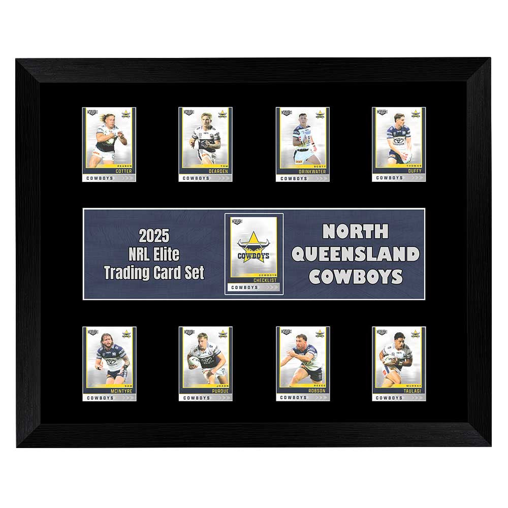 North Queensland Cowboys 2025 Elite Trading Card Frame