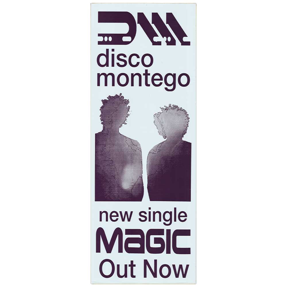 Disco Montego - Magic Promotional Vintage Daybill Poster Unframed
