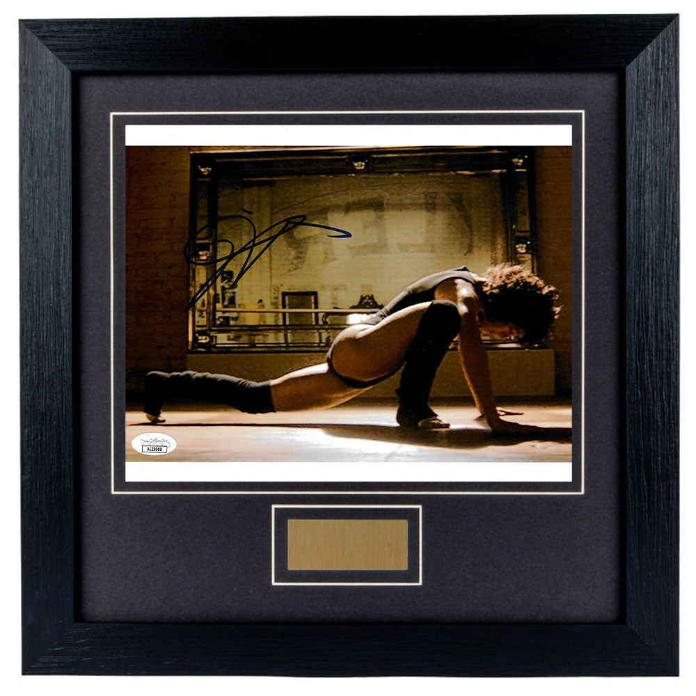 Jennifer Beales Personally Signed Flash Dance 8 x 10 Photograph Framed (JSA)