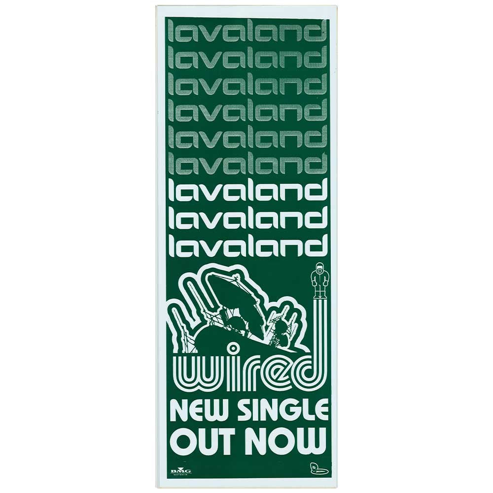 Lavaland - Wired Promotional Vintage Daybill Poster Unframed