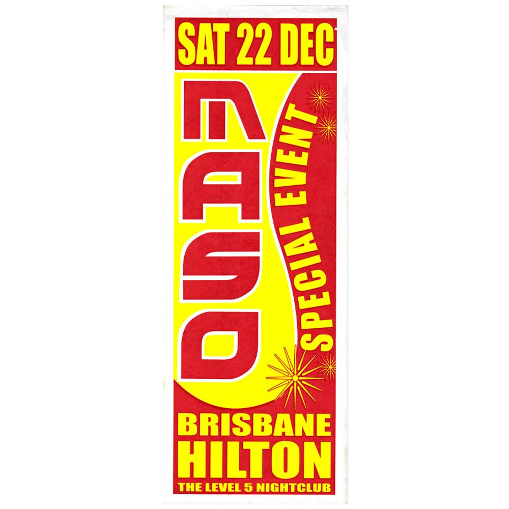 MASO Special Event Brisbane Hilton Vintage Daybill Poster Unframed