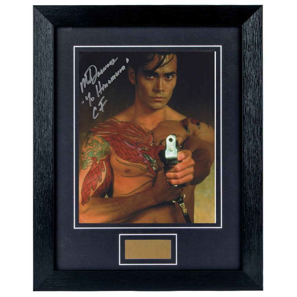 Mark Dacascos Personally Signed Crying Freeman v2 8 x 10 Photograph Framed