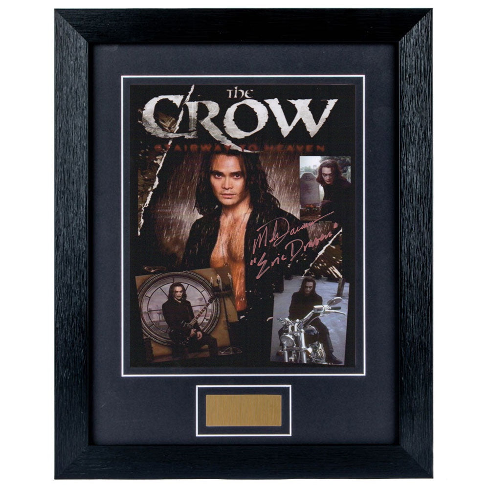 Mark Dacascos Personally Signed The Crow v1 8 x 10 Photograph Framed