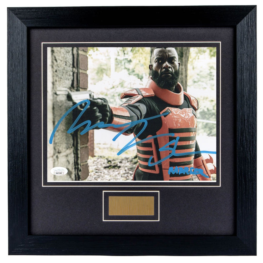 Michael James Shaw Personally Signed The Walking Dead 8 x 10 Photograph Framed