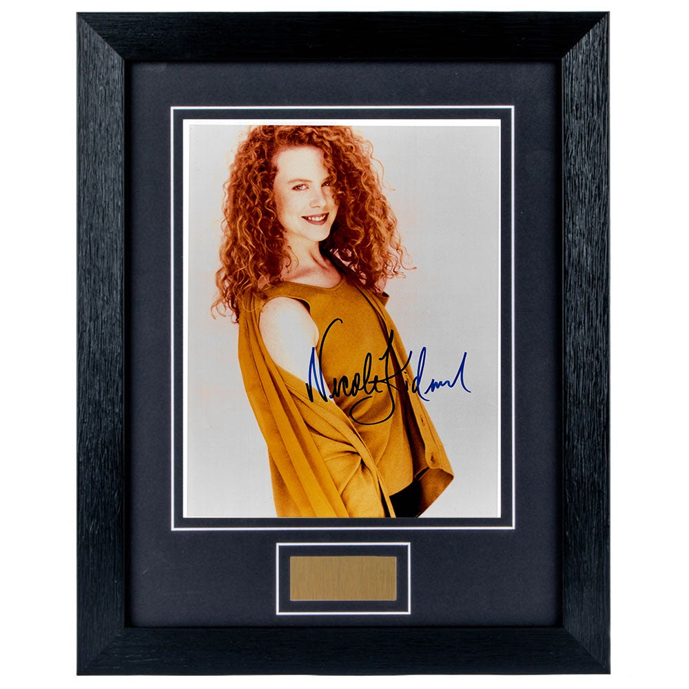 Nicole Kidman Personally Signed Portrait 8 x 10 Photograph Framed
