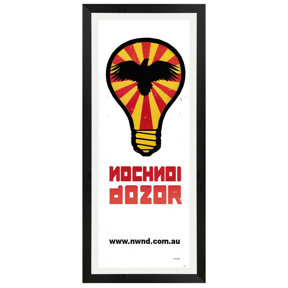 Nochnoi Dozor Daybill Poster Framed