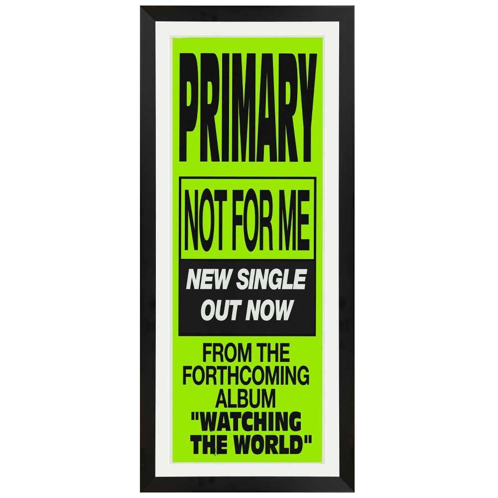 Primary - Not For Me Vintage Daybill Poster Framed