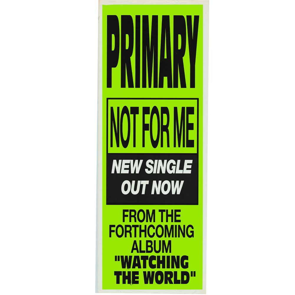 Primary - Not For Me Vintage Daybill Poster Unframed