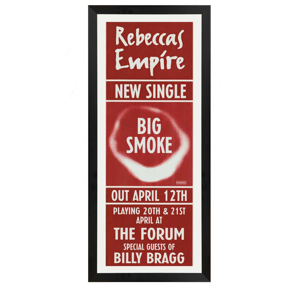Rebecca's Empire - Big Smoke Vintage Daybill Poster Framed