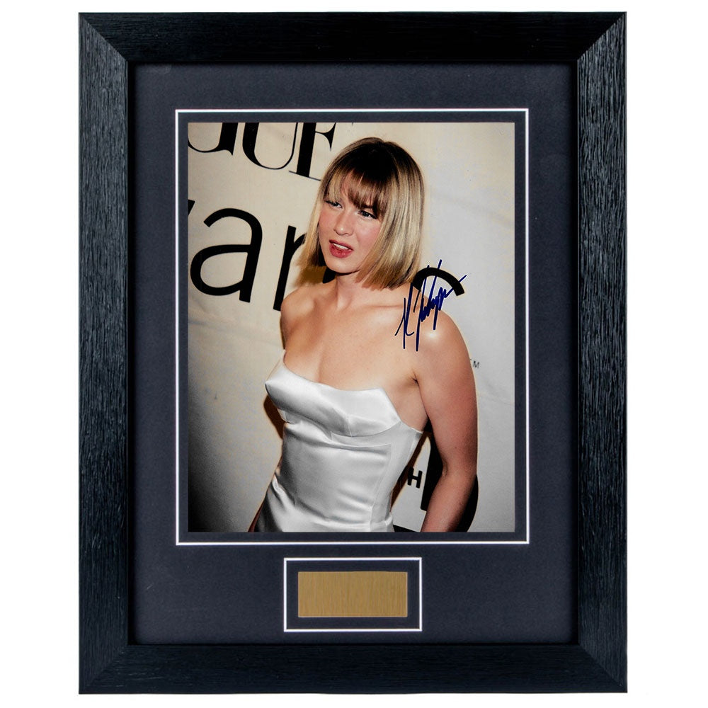 Renee Zellweger Personally Signed Portrait 8 x 10 Photograph Framed
