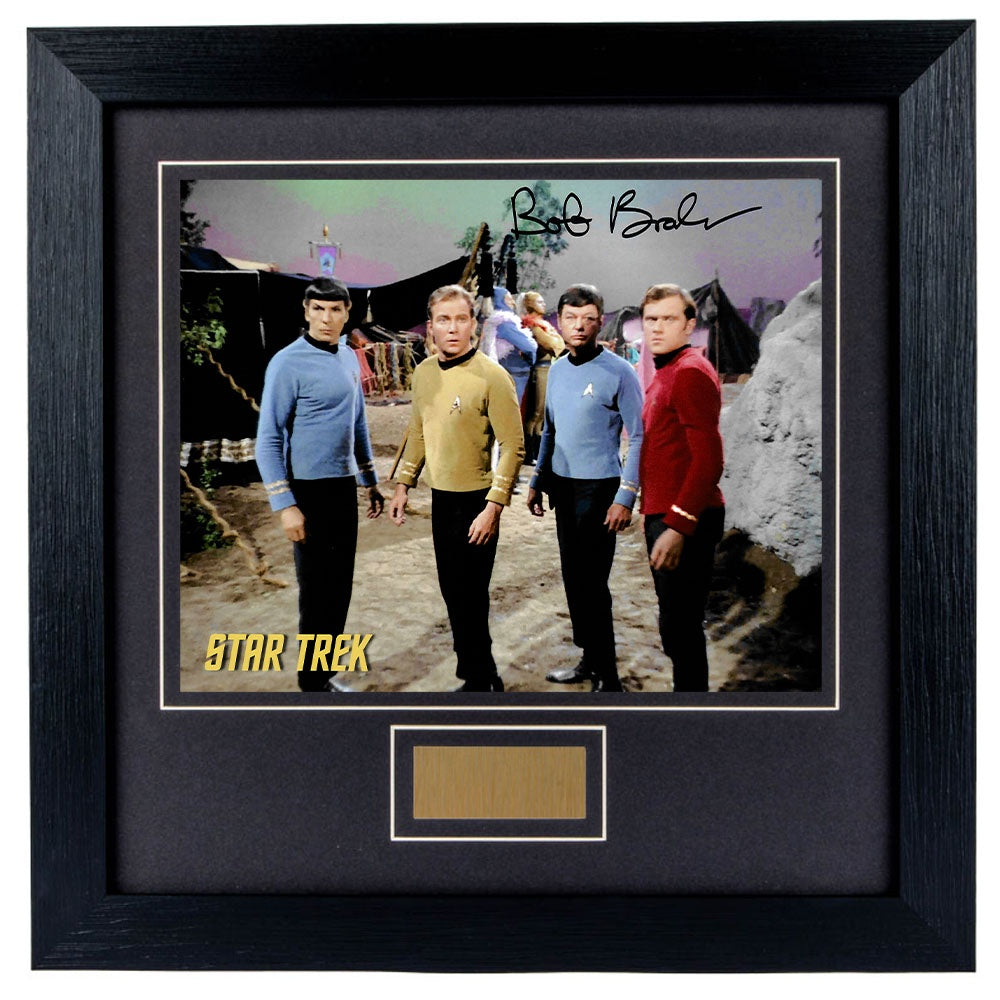 Robert Bralver Personally Signed Star Trek V4 8 x 10 Photograph Framed