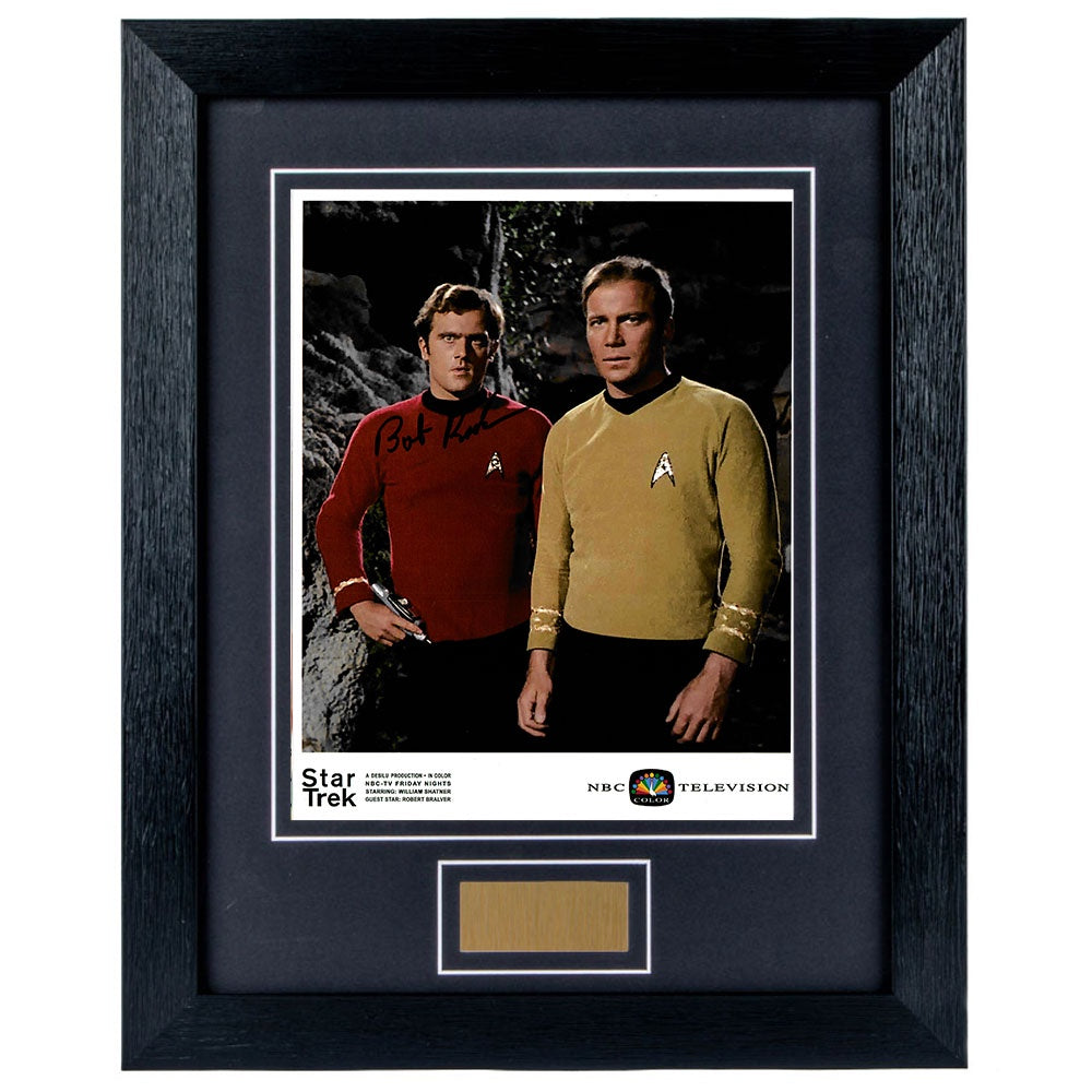 Robert Bralver Personally Signed Star Trek V1 8 x 10 Photograph Framed