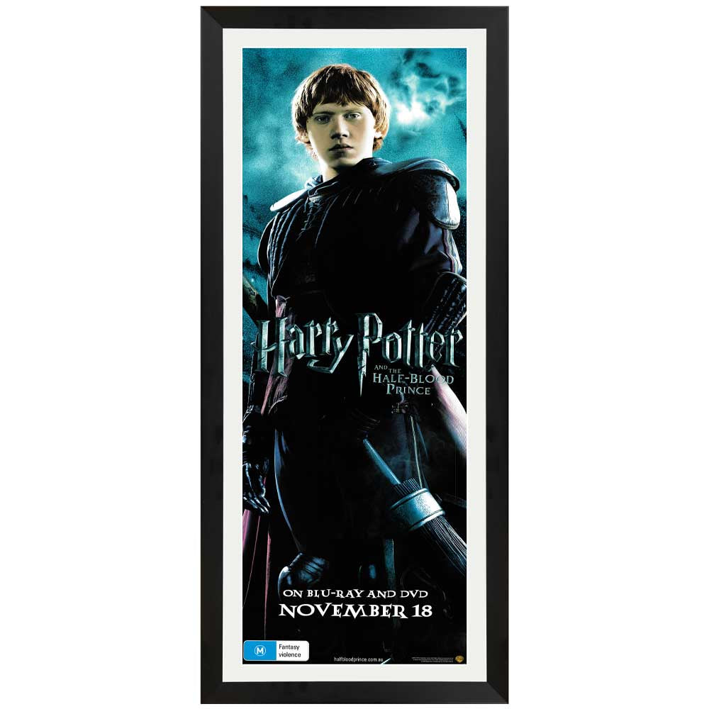 Harry Potter and the Half-Blood Prince – Ron Promotional Vintage Daybill Poster Framed