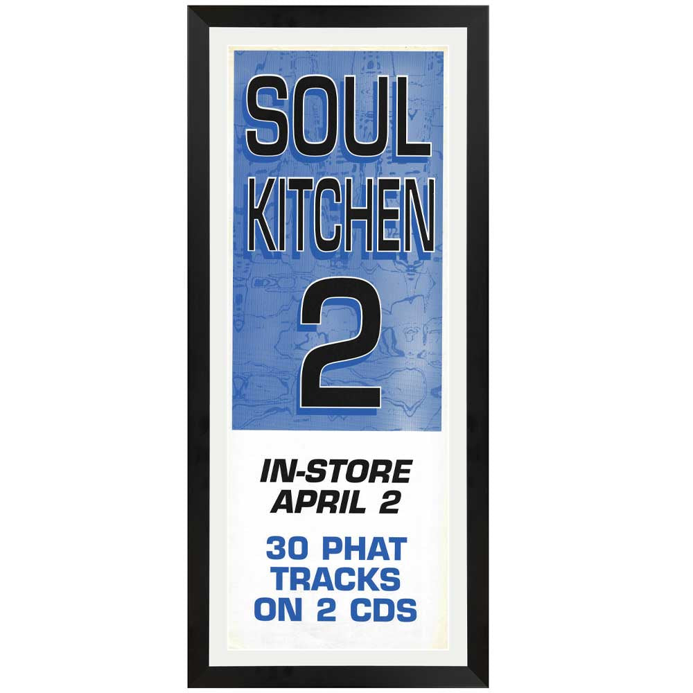 Soul Kitchen 2 Daybill Poster Framed