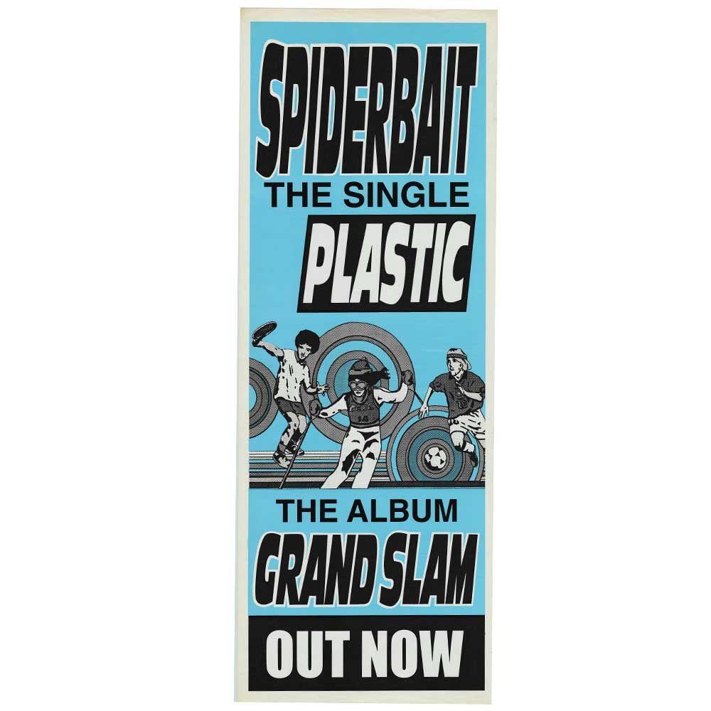 Spiderbait - Plastic Promotional Vintage Daybill Poster Unframed