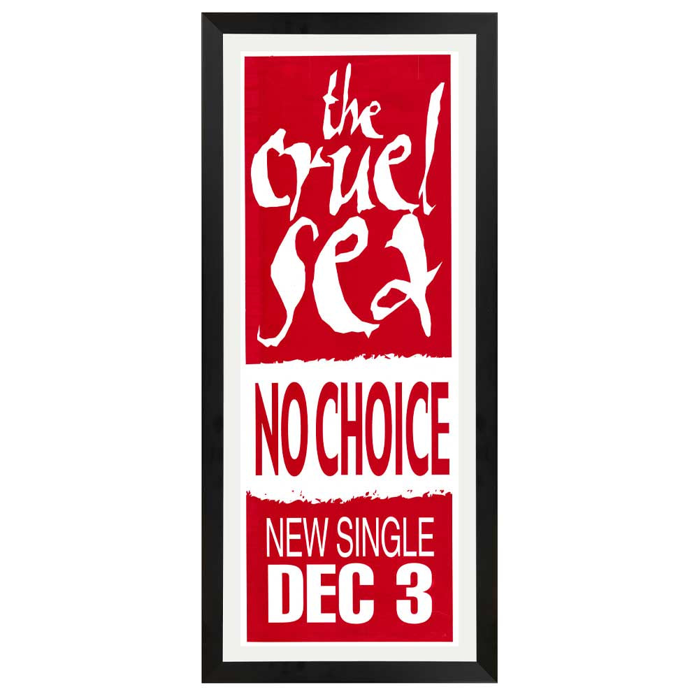 The Cruel Sea – No Choice Vintage Daybill Poster Framed