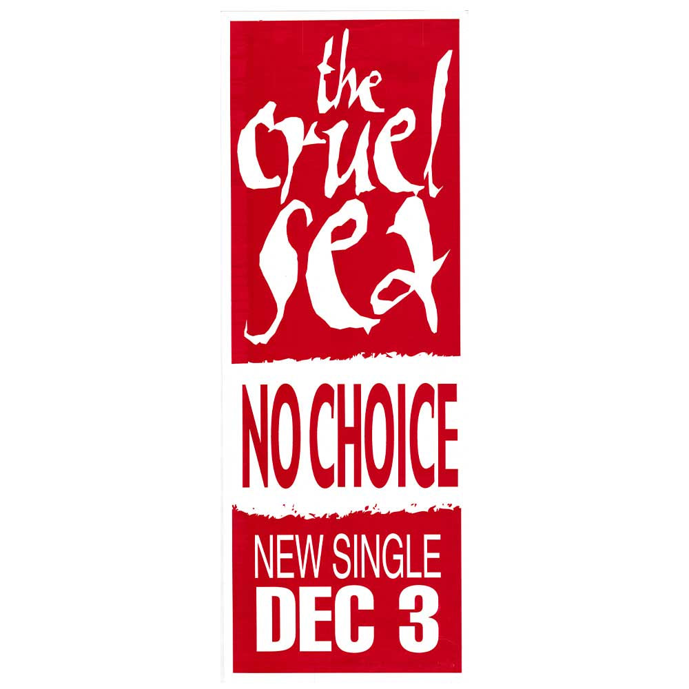 The Cruel Sea – No Choice Vintage Daybill Poster Unframed