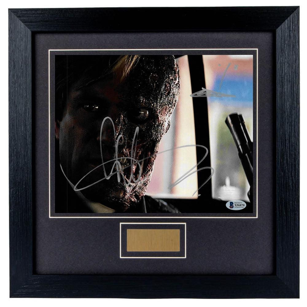 Aaron Eckhart Personally Signed The Dark Knight V3 8 x 10 Photograph Framed