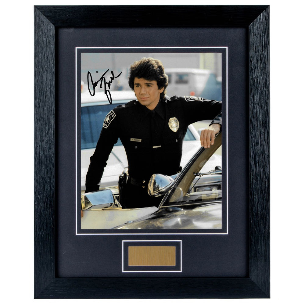 Adrian Zmed Personally Signed TJ Hooker V1 8 x 10 Photograph Framed