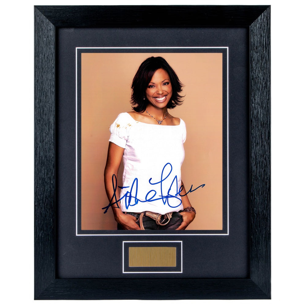 Aisha Tyler Personally Signed Portrait V2 8 x 10 Photograph Framed