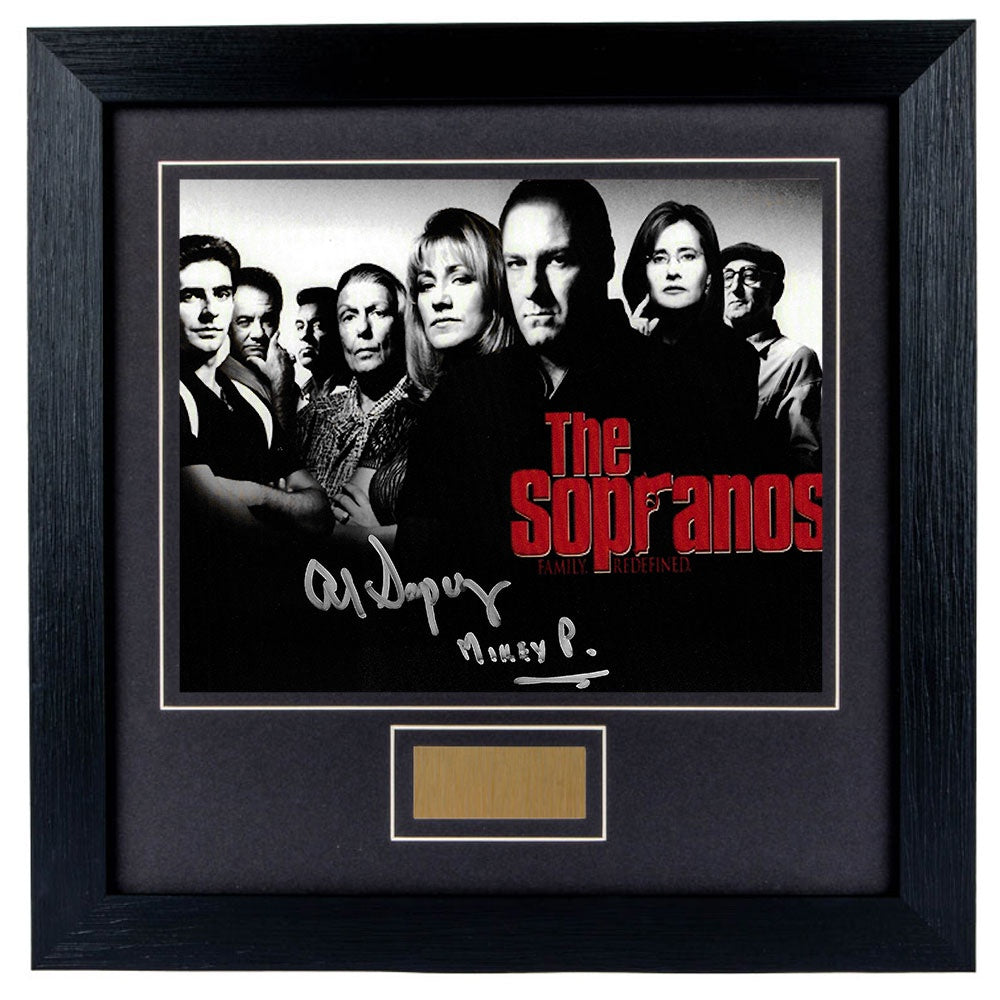 Al Sapiena Personally Signed The Sopranos v3 8 x 10 Photograph Framed