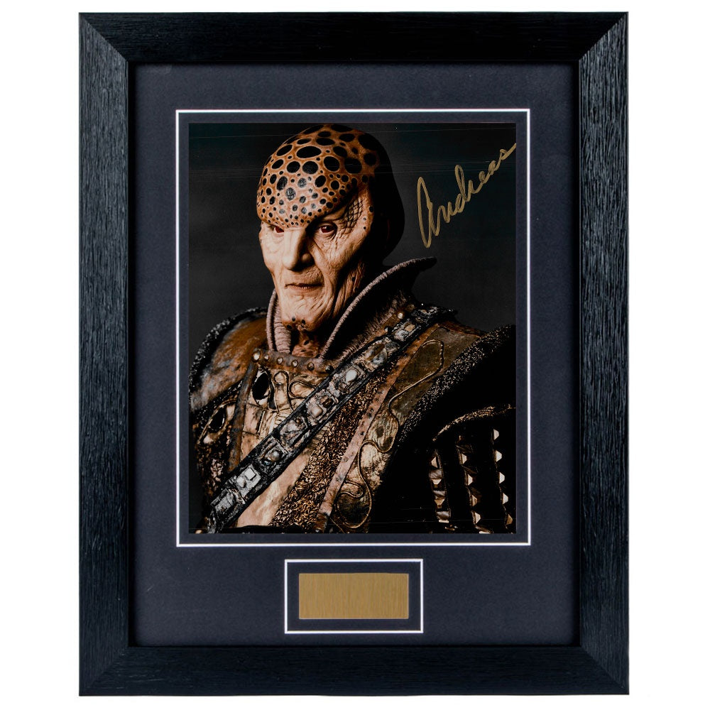 Andreas Katsulas Personally Signed Babylon 5 8 x 10 Photograph Framed