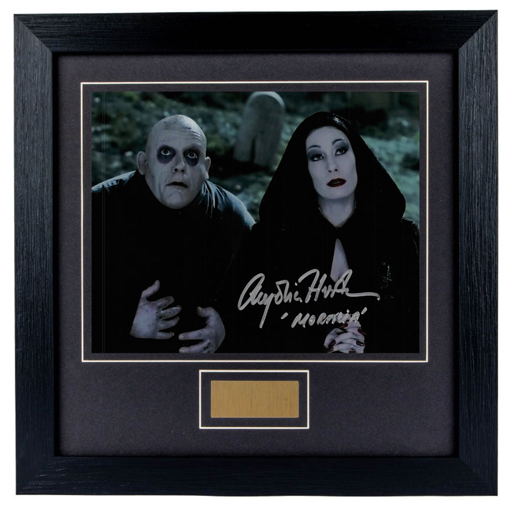 Anjelica Huston Personally Signed The Addams Family V7 8 x 10 Photograph Framed