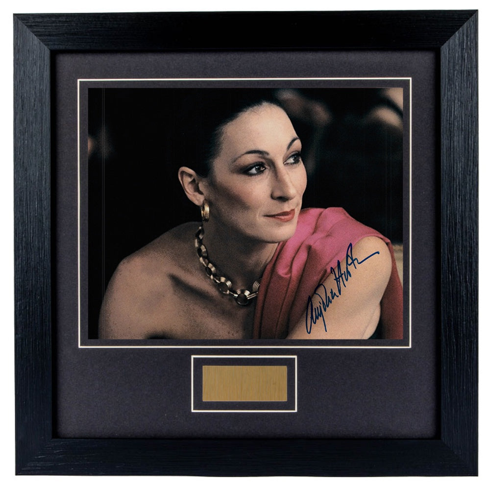Anjelica Huston Personally Signed Prizzi Honor V1 8 x 10 Photograph Framed