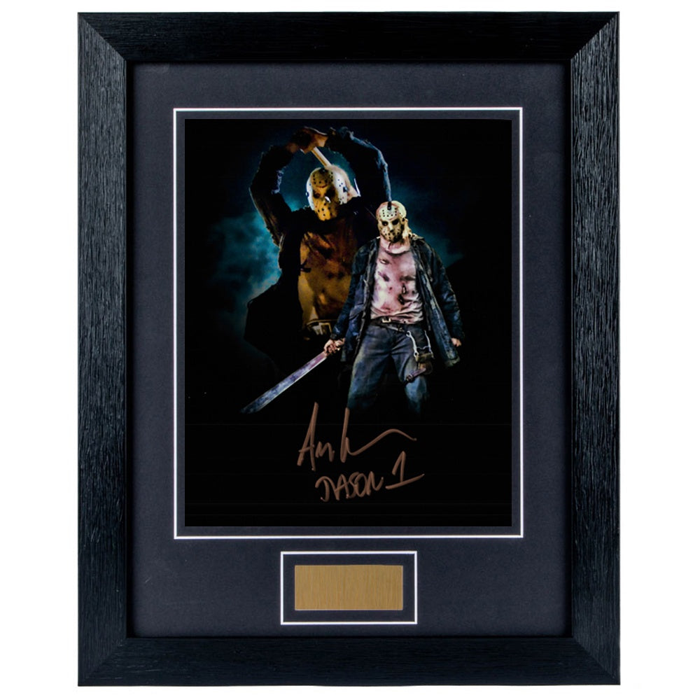 Friday the 13th Ari Lehman Signed 8x10 Photo V1 Framed