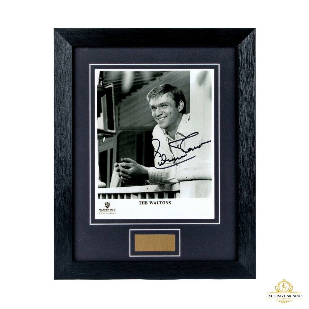 Richard Thomas The Waltons Signed Framed Photo 2