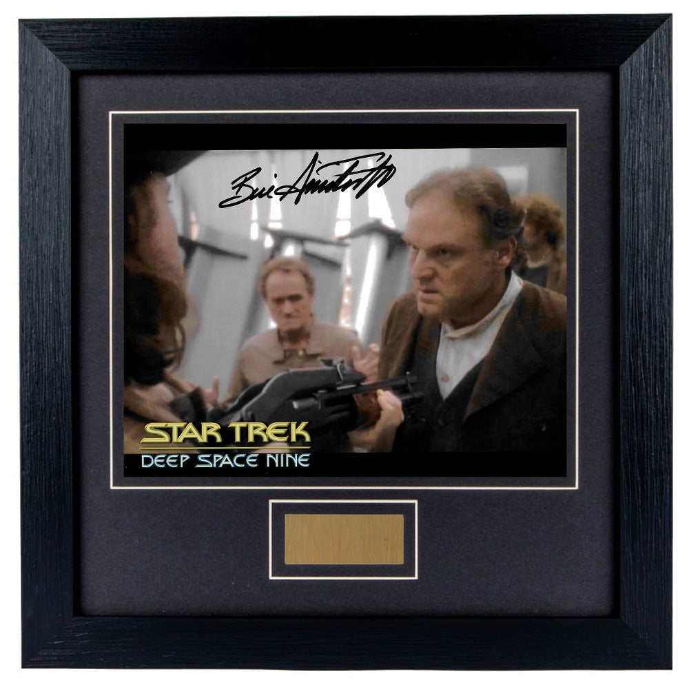 Bill Smitrovich Personally Signed Star Trek Deep Space Nine V2 8 x 10 Photograph Framed