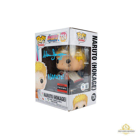 Naruto (Hokage) Maile Flanagan Signed Pop Vinyl #724 Beckett