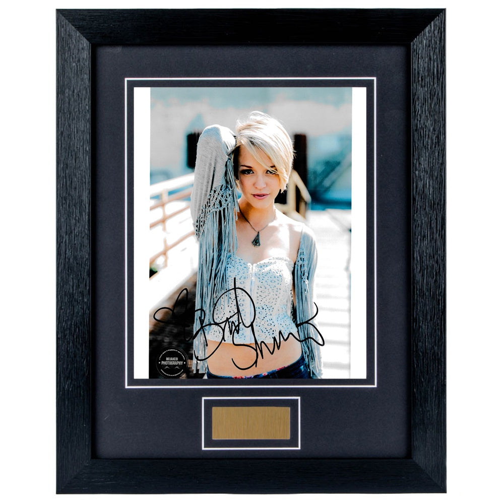 Brit Sheridan Personally Signed Supernatural 8 x 10 Photograph Framed