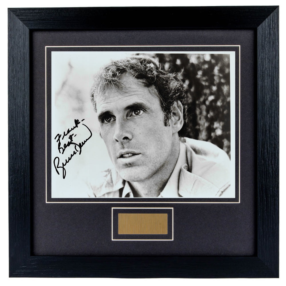 Bruce Dern Personally Signed Personalised Portrait V1 8 x 10 Photograph Framed