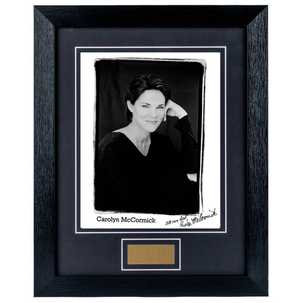 Carolyn Mccormick Personally Signed V2 8 x 10 Photograph Framed