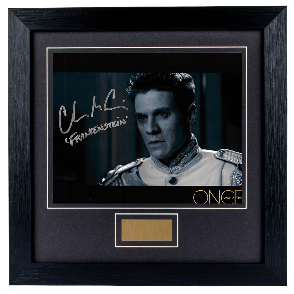 Chad Michael Collins Personally Signed Once Upon A Time 8 x 10 Photograph Framed