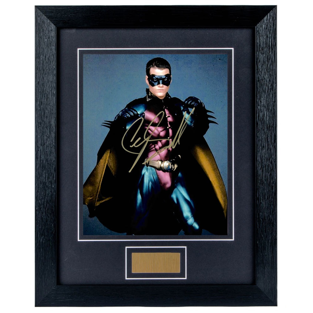 Chris O'Donnell Personally Signed Batman & Robin 8 x 10 Photograph Framed