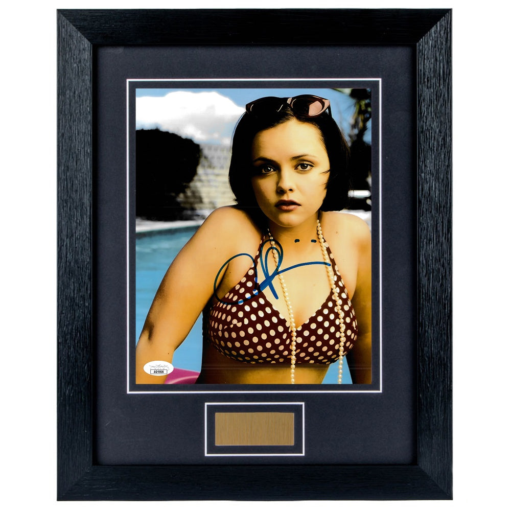 Christina Ricci Personally Signed Portrait V3 8 x 10 Photograph Framed