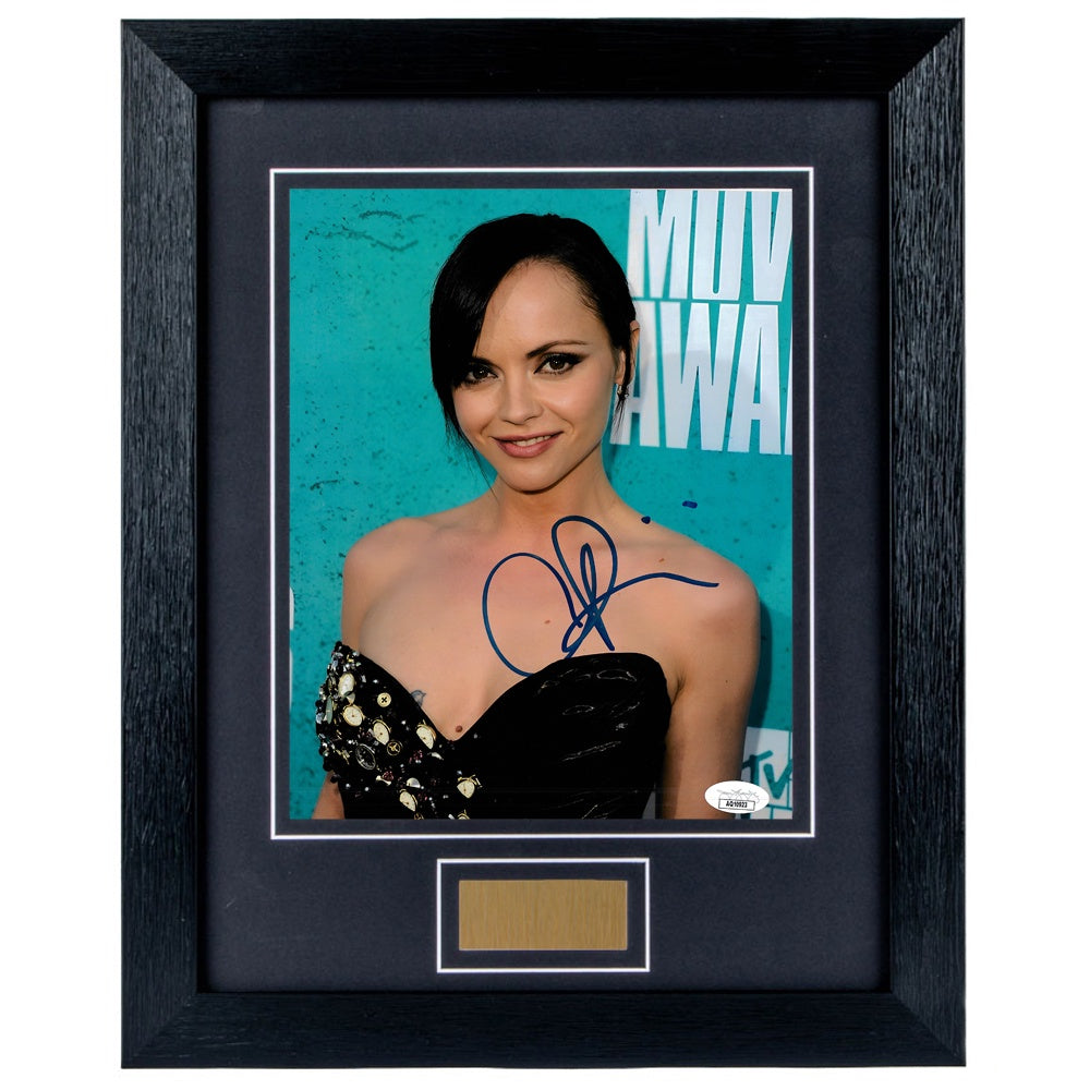 Christina Ricci Personally Signed Portrait V6 8 x 10 Photograph Framed