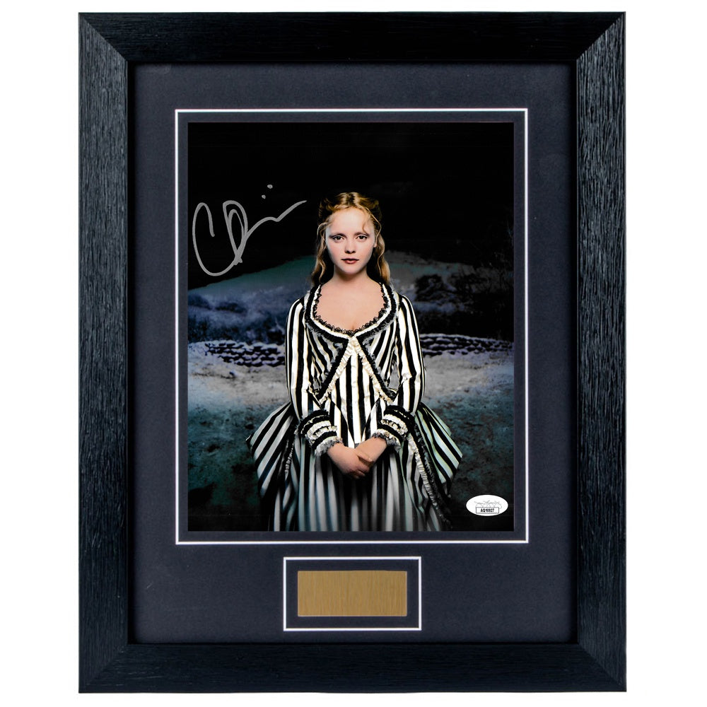 Christina Ricci Personally Signed Sleepy Hollow V2 8 x 10 Photograph Framed