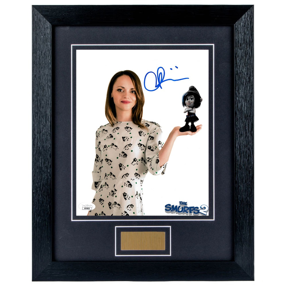 Christina Ricci Personally Signed The Smurfs 2 8 x 10 Photograph Framed